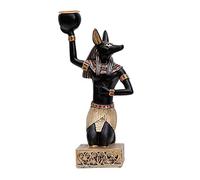 Egyptian Bastet Cat Goddess Statue Figurine Candle Holder Vintage Home Table Decorations Ornaments