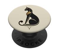 Egyptian Cat Egyptian Ancient Egypt Elegant Cat PopSockets Adhesive PopGrip