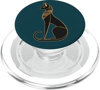 Egyptian Cat Egyptian Ancient Egypt Elegant Cat PopSockets PopGrip for MagSafe