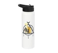 Egyptian Cat Egyptian Gods Archeology Bastet Stainless Steel Insulated Water Bottle