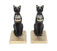 Egyptian Cat Sculpture, Ancient Egypt Kitty Figurine Model Ornament Statue Desktop Ornament Egyptian Cat Sculpture for Home Decoration Birthday Gift