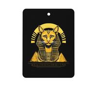 Egyptian Cat Sphinx Funny Ancient Egypt Funny Car Air Fresheners Long Lasting Scent Automotive Hanging Scented Cards Tablets