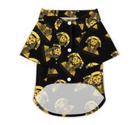 Egyptian Cat Sphinx Funny Ancient Egypt Funny Pet T-Shirt Soft Short Sleeve Button Down Dog Clothes for Cat Puppy