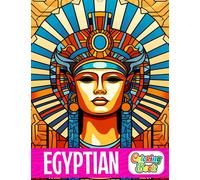 Egyptian Coloring Book: 30 pages of illustrations featuring Mummies, Pharaohs, Gods, Pyramids, and more perfect for birthdays, gag gifts, Christmas, and stress relief.