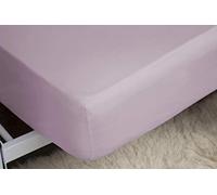 Egyptian Cotton 15" Fitted Sheet 400 Thread Count (38cm Extra Deep) To fit mattress up to 15 inches extra deep (Single, Mulberry)