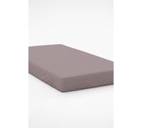 Egyptian Cotton 400 Thread Count 38cm Fitted Sheet Belledorm Dark Grey Super King