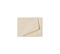 Egyptian Cotton 400 Thread Count Flat Sheet Belledorm Cream Double