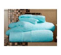 Egyptian Cotton Bath Sheet 700gsm Thick Bathroom Towels Soft Combed Absorbent 90 x 140 Cm, Turquoise