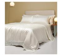 Egyptian Cotton Bedding Sets, Ultra Soft And Comfortable Duvet Covers, Hotel Style Solid Color Sheets, Breathable And Skin-friendly Fabrics For All Seasons (A Queen size 1.8M Bed 4pcs)