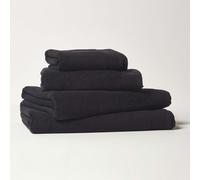 (Bath Towel, Black) 100% Combed Egyptian Cotton 700 GSM