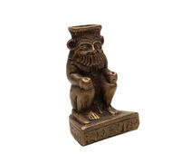 Egyptian Dwarf God BES Statue - Bronze Ancient Egypt Collectible - Made in Egypt