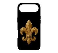 Egyptian Engraved Fleur-De-Lys With Ancient Hieroglyph Art Case for iPhone Air