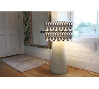 egyptian eye of horus heiroglyphs ceiling lamp shade Benjamin Tate Design Natural One Size