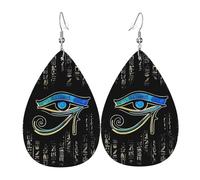 Egyptian Eyes Egypt Hieroglyphs Dangle Earrings Fun Earrings Printed Earring For Beach Mother'S Day