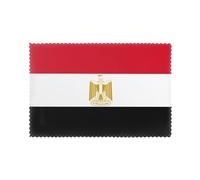 Egyptian flag 6-Piece Printed Placemat Set | 12x18-Inch Insulated Tabletops | Ideal Home Decor to Elevate Everyday Dining