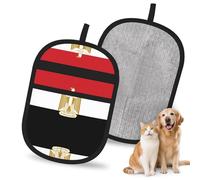 Egyptian Flag Electrostatic Pet Hair Removal Gloves, Reusable Magic Brush for Dog & Cat Hair | Fur Remover for Couch, Carpet, Car Seat & Clothing