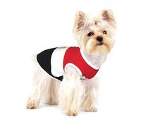 Egyptian flag Full Print Cotton Pet Vest S Dog Cat Clothes Soft Elastic Breathable Pullover Pet