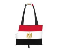 Egyptian Flag Print Pet Tote Bag, Foldable Single Shoulder Pet Carrier For Small Pets Dogs Cats