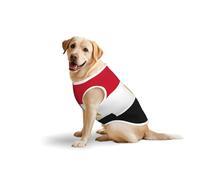 Egyptian Flag Soft Cotton T-Shirt Vest for Large Dogs, Print Pet Clothes Breathable Pet Pullover Tee Sleeveless Sweatshirt (3xl-5xl)
