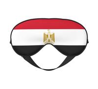 Egyptian Flag Super Soft and Comfortable Eyeshade with Adjustable Strap Zero Eye Pressure Eye Cover