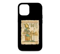 Egyptian Frog Deity On Throne With Pyramids Case for iPhone 12/12 Pro
