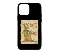 Egyptian Frog Deity On Throne With Pyramids Case for iPhone 12 mini