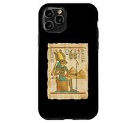 Egyptian Frog God Pharaoh Papyrus Pyramids Case for iPhone 11 Pro