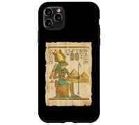 Egyptian Frog God Pharaoh Papyrus Pyramids Case for iPhone 11 Pro Max