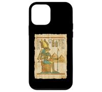 Egyptian Frog God Pharaoh Papyrus Pyramids Case for iPhone 12 mini