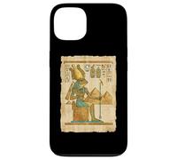 Egyptian Frog God Pharaoh Papyrus Pyramids Case for iPhone 13
