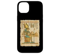 Egyptian Frog God Pharaoh Papyrus Pyramids Case for iPhone 14 Plus