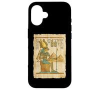 Egyptian Frog God Pharaoh Papyrus Pyramids Case for iPhone 16
