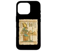 Egyptian Frog God Pharaoh Papyrus Pyramids Case for iPhone 16 Pro