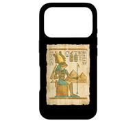 Egyptian Frog God Pharaoh Papyrus Pyramids Case for iPhone 17 Pro