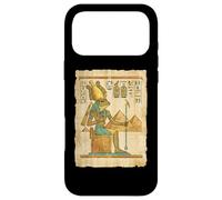 Egyptian Frog God Pharaoh Papyrus Pyramids Case for iPhone 17 Pro Max
