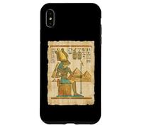 Egyptian Frog God Pharaoh Papyrus Pyramids Case for iPhone XS Max