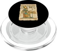 Egyptian Frog God Pharaoh Papyrus Pyramids PopSockets PopGrip for MagSafe