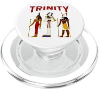 Egyptian God Egypt Trinity Osiris Horus Kemetic PopSockets PopGrip for MagSafe