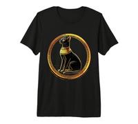 Egyptian God Egyptology Tutankhamun Bastet Cat Ancient Egypt Premium T-Shirt