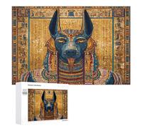 Egyptian God of Death And Justice Puzzles Customized Challenging Gifts for Adults 300/500/1000 Piece