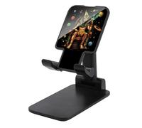 Egyptian God on Throne Portable Cell Phone Stand for Desk Foldable Phone Holder Adjustable Angle Height