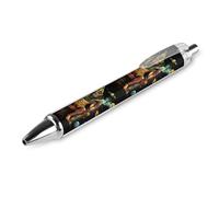 Egyptian God on Throne Retractable Ballpoint Pens 0.5 Fine Point Smooth Writing Pen for Journal Home Office 1 PCS AS PIC 2