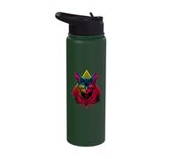 Egyptian God Pyramid Cat Bastet Tutankhamun Ancient Egypt Stainless Steel Insulated Water Bottle
