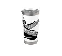 Egyptian Goddess Maat Love Egypt Archaeology Stainless Steel Insulated Tumbler