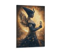 Egyptian Goddess Poster, Ancient Egypt Art Decor Painting On Canvas Wall Art Poster Scroll Picture Print Walls Decor Home Posters 08x12inch(20x30cm)