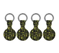 Egyptian Gods And Ancient Case Compatible for AirTag Holder | Cases Cover Tracker Accessories Silicone Protective Case Key Ring Dogs Bags Keys