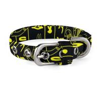 Egyptian Gods And Ancient Dog Collar Adjustable Puppy Collars Neckband Cute Design for Small Medium Dogs