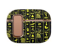 Egyptian Gods And Ancient Headphone Case Compatible with Airpods Pro 2 Cases Hard Shell Protective Cover