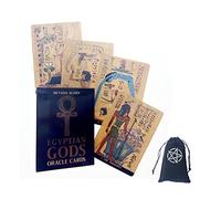 Egyptian Gods Oracle Cards,with bag,Firend Game,Fortune Telling Toys