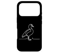 Egyptian Goose Line Art Birdwatcher Case for iPhone 17 Pro